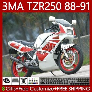 Verkortingsset voor Yamaha TZR-250 TZR250 TZR 250 R RS RR 88 89 90 91 ABS Carrosserie 115NO.61 YPVS 3ma TZR250R TZR250RR 1988 1989 1990 1991 TZR250-R 88-91 Moto Body Red Blue White