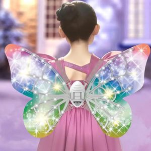 Fées ailes musicales brillante ailes de papillon elfe des ailes brillantes