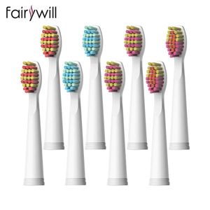 Fairywill 416pc elektrische tandenborstelhoofden automatische tandenborstel vervanging voor FW507 FW508 FW917 FW551 FW2011 FWD3 231222
