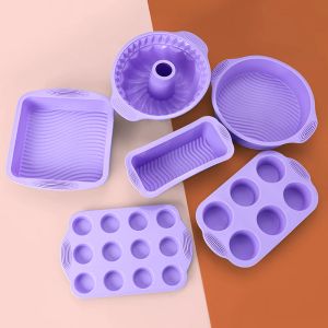 Fais du Moule de cuisson violet pour la forme de pâte et accessoires outils de décoration de gâteau