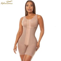 FAJAS COLOMBIANAS Hoge compressie Slimming postpartum Full Body Shaper Taille Trainer Post Liposuction Shapewear met botten 231221