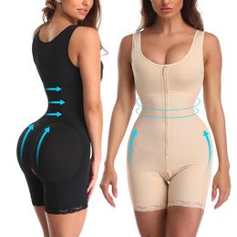 Fajas Colombianas Reductora femmes Shapers surbuste haute Compression complet Bodyshapers contrôle du ventre récupération post-partum Slim3068