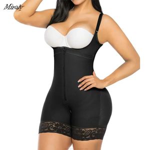 Fajas Colombianas Shapewear pour femmes ferme ventre Compression post-partum ventre contrôle corps Shaper bout à bout Body 240122