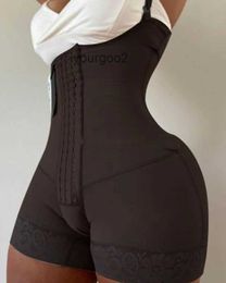 Fajas Colombiaanse corset voor vrouwen compressie body shaper taille trainer shapewear na chirurgie afslanke kont lifter 240122