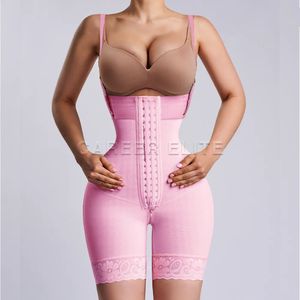 Fajas Colombianas femmes corps sablier ceinture ventre contrôle sous-vêtements avec effet de levage des fesses post-partum corps façonnage étape 2 240220