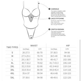 Fajas Shapewear BodySuit minceur de corps Shaper Control Colombianas Lace Sculpting Sous-vêtements femmes V-Neck Camisole Lingerie