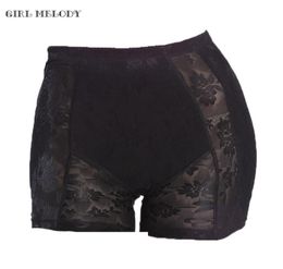 Faux pads fesses Sexe sous-vêtements Femmes culotte de lingerie hipster Butt et Hip Enhancer Panty rembourré avec une forme de corps en dentelle en bas5062013