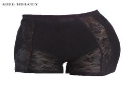 Cuscinetti per glutei finti Intimo sexy Mutandine da donna Pantaloni a vita bassa Lingerie Mutandine imbottite per culo e fianchi con fondo in pizzo a forma di corpo8802391