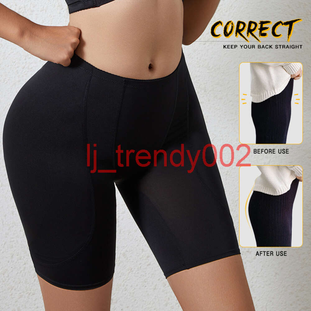 Fake buttocks pants womens false hips rich hips false hips hip lifting underwear large size postpartum body shaping pants with women hip pad