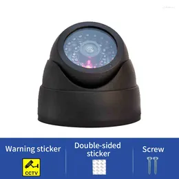 Nep -camera LED Light Simulation Dome Realistische dummy -beveiligingsmonitor Surveillance