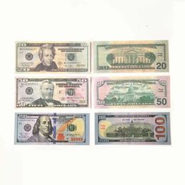 Fake Money Movie Prop Money Party 10 20 50 100 200 US Dollar Euro pond Engels Realistisch Speelgoed Bar Props Kopieervaluta Faux-billets 100 stks/pak