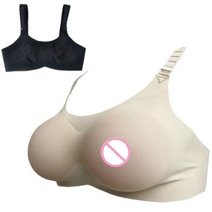 Fake Pocket Bra Silicone Breast Forms Boobs Triangle Breasts Suit For Crossdresser Transvestite Drag Queen Postoperative