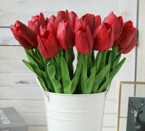Faux Tulipes Fleurs Artificielles Tulipes Pour La Décoration De La Maison Lot Fleurs Artificielles Pour Mariage Bouquets De Tulipes GB526