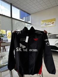 FAKER Même jeu de manteau de veste lol Skt T1 Team Uniforme S13 Championnat du monde conquérir LCK Équipe Tailles M-4XL 240420