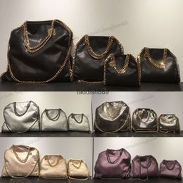 Falabella Grand Sac Fourre-Tout Stella Mccartney Femmes Noir Luxe Designer Shopping Sacs À Chaîne Portefeuille Messenger Sacs À Main En Cuir Épaule Bandoulière Sacs À Main Mini à