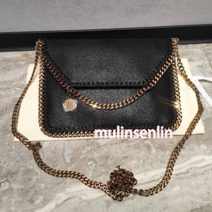 Falabella Grand Stella Pliant Chaîne Sac Seau Femmes Noir Luxurys Designers Shopping Sacs À Chaîne Portefeuille Messenger En Cuir Épaule Qualité Sacs À Main Bandoulière