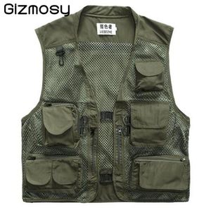 Fallgizmosy 2016 Beaucoup de poches de gilet extérieur Men Men Pographie Cameraman décontracté Directeur de chasse Viette Reporter VILLIQUE BN107B5785852