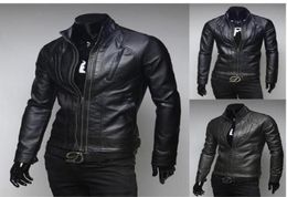 Vestes en cuir et manteaux Veste de moto de motard leter men deri ceket veste veste cuir homme jaqueta masculina downjac9509047