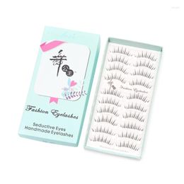 Valse Wimpers 10 Pairs Little Devil 3D Zachte Natuurlijke Wimper Extention Fake Eye Lash Heavy Make-Up Beauty Tools Drop