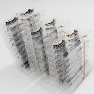 Valse wimpers 10 paar van 2022 stijl nep groothandel kat oog wimpers gratis verpakking zachte korte whiscapy natur 3D wimper