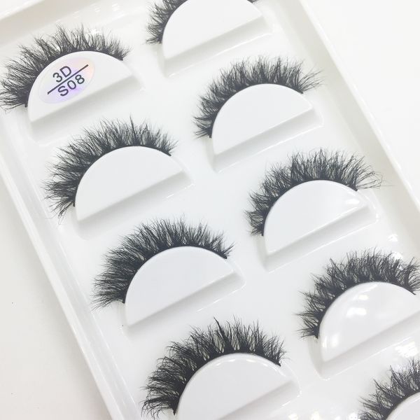 Faux cils 15 paires de cils épais naturels Faux cils cils de vison doux Faux cils Maquillage vaporeux artificiel Cils Maquiagem 230802