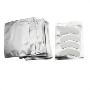 Paquete de 200 pares de pestañas postizas, parches de papel, almohadillas para pestañas debajo de los ojos, extensión de pestañas, puntas hidratantes, envolturas adhesivas, herramientas de maquillaje 230605