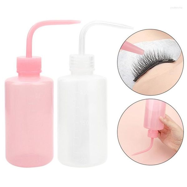 Faux Cils 250ml Extension de Cils Coude Rinçage Bouteille Lavage Squeeze Non-Spray Tatouage Diffuseur Savon Fourniture 4 Couleurs