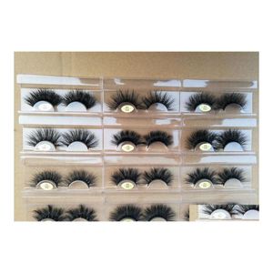 Faux Cils 25Mm Longs Cheveux De Vison 3D Pour Faire Allonger Les Cils Version À La Main Dhs Drop Delivery Santé Beauté Maquillage Yeux Dhx3W