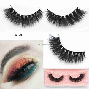 False wimpers 3d pluizige wimperninks nertsen valse wimper dikke lange wimpers piekerige nertsen wimpers nep wimpers maquiaGem make -up lashes extensie hkd230817