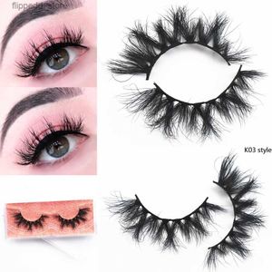 Faux cils Cils de vison 3D entrecroisés vison faux cils sans cruauté cils de vison maquillage Extension de cils cils réutilisables pour la fête Q231129