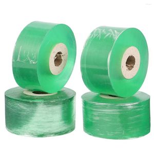 Valse wimpers 4 rollen 3 cm PVC ent tape rekbare vochtbestendige bloemige bloemfilm Zelfklevende transparant gekleurd voor pecannoten