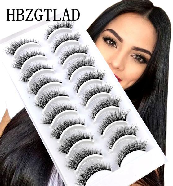 Pestañas postizas 41 estilos 10 pares de pestañas postizas de visón 3D largas naturales kit de maquillaje de pestañas postizas Mink Lashes eye short 231017