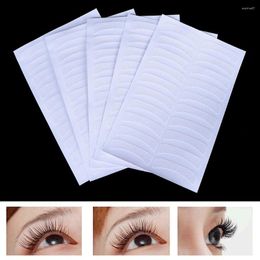 Faux Cils 5 Feuilles 50 Paires Extension White Eye Eyelash Pads Autocollants Patchs Femmes Filles Rubans Adhésifs Maquillage Beauté Outils