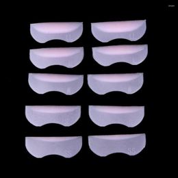 False wimpers 5pairs siliconen wimper perm kussen recycling wimpers staven schild tillen 3d krultje make -up acc applicator tools