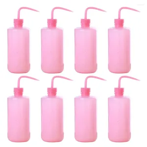 Faux cils 8 pcs bouteille de faible densité propre shampooing eau gicler cils nettoyant rinçage coude savon liquide