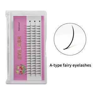 Pestañas falsas A Tipo Fairy Lestes individuales Mormación Multrarrado Mullido Mullido Natural Racimo 3D Mink Eyelash Extensión Maquiagem Cilios