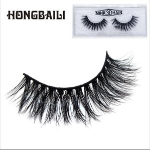 Faux Cils Look Oeil de Chat Cils Courts Naturels Bande Transparente Effilée Extension Volume Fluffy Faux Cils Faux Mink Lash Strips