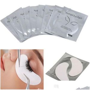 Faux Cils Coussinets jetables pour les yeux Lash Paperes Conseils d'extension de cils Autocollant Wraps Outils de maquillage Pad Drop Livraison Santé Beauté Dhvih