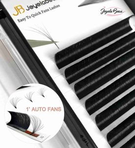 False wimpers Diy Natural Easy Fan Lashes Faux Mink Fast Fanning Volume Wimel Extensions Auto Bloei Rapid Blooming False Lashes Tools HKD230817