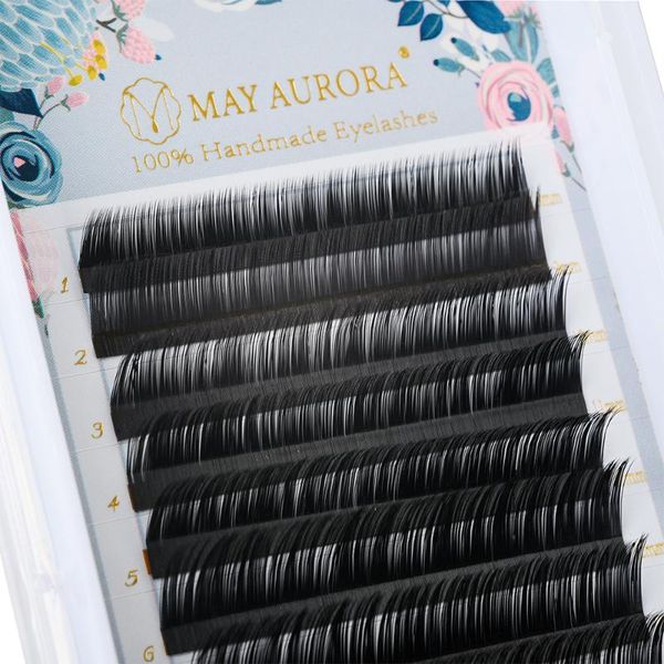 Faux Cils Extension 8-16mm MIX L/DD Curl Cils Individuels Faux Vison Volume Russe Approvisionnement Classique