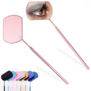 Faux cils Extension de cils miroir multifonction vérification bouche dentaire acier inoxydable beauté maquillage cils fournitures