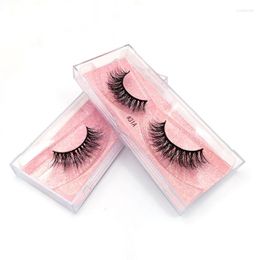 Faux Cils Fluffy 3D Mink Lashes Maquillage Full Strip Cruelty Free Luxury Maquiagem Cilio Faux Cils