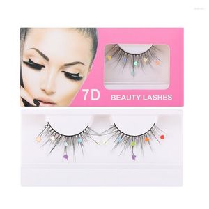 False wimpers pluizige glitter 3D nep Natural Dramatic Eye Lashes Extension Wispy voor cosplay make -up