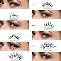 False wimpers Graft Eye Lashes Extension Makeup Tools Women Beauty 3D Mink Hair Natural 8mm-22mm wimpersfalse