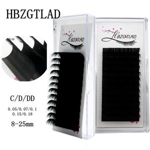 Faux Cils HBZGTLAD CDDD 820mm Faux Vison Cils Individuels Maquiagem Cilios Pour Professionnels Extension Souple 230530