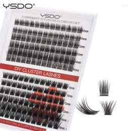 False wimpers Lash Clusters DIY wimperuitbreidingen ABCD Curl Rusland Volume Natural Soft Individual Lashes Pispy Faux Cils Make -up Tools