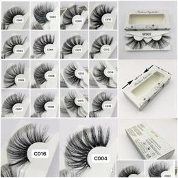 Valse wimpers langer dan 25 mm 30 mm lange wimpers mink eye 3d pluizige 5d drop levering gezondheid schoonheid make -up ogen dhhl3