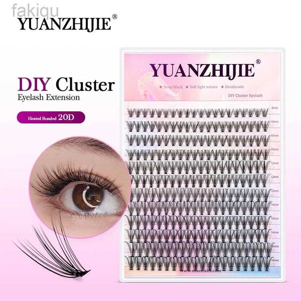 Faux cils Masscaku 240 STYLE BUMLE NOUVEAUX PERSONNELLE RUSSIAN C / D CURL DIY CLUSTER CLUSTER EXTENSE MALUP GRAFFITIS CILIA D240508