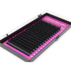 False wimpers Metesen Beauty 20 Trays/Set Wholesale 16Line Silk Individual Soft Eyelash Extensions PreFessioral Make -up Tools