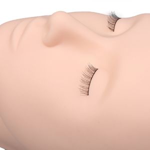 Faux cils modèle tête de Mannequin tête factice moule pratique des cils